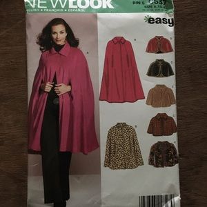 Simplicity Cape pattern